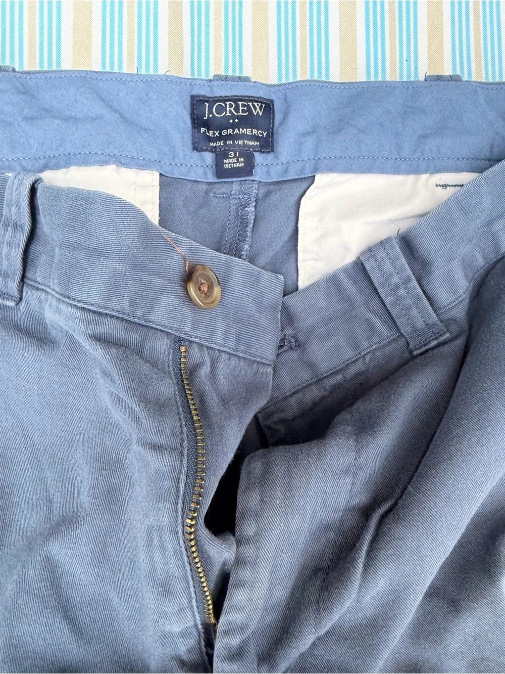 J.Crew Blue Men's Chino Shorts